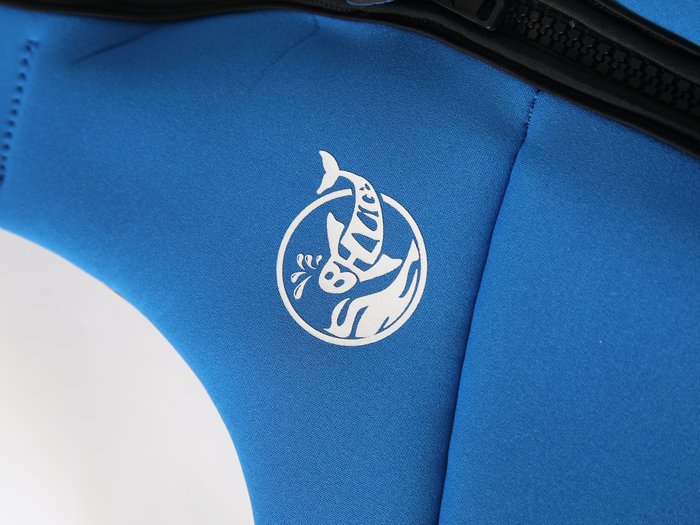 Chest branding detail