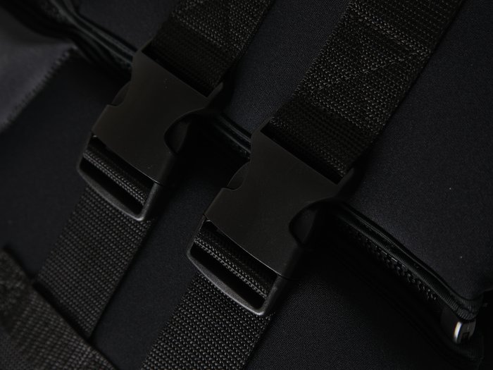 Buckle detail, buoyancy aid