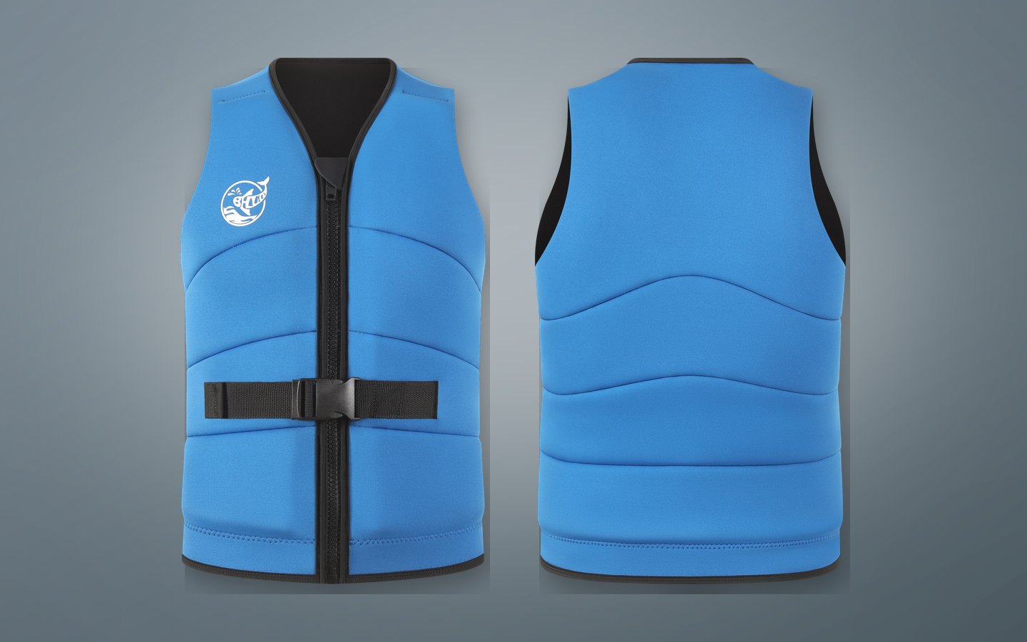 BW-LJ-04 Buoyancy Vest Blue